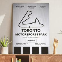 Load image into Gallery viewer, Toronto Motorsports Park - Corsa Series - Raw Metal
