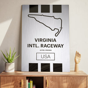 Virginia International Raceway - Pista Series - Raw Metal