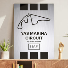 Load image into Gallery viewer, Yas Marina Circuit - Pista Series - Raw Metal
