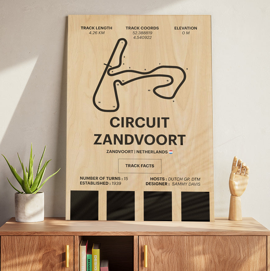 Circuit Zandvoort - Corsa Series - Wood