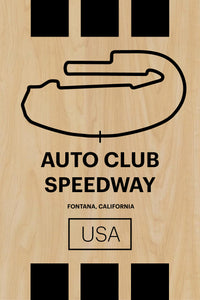 Auto Club Speedway - Pista Series - Wood