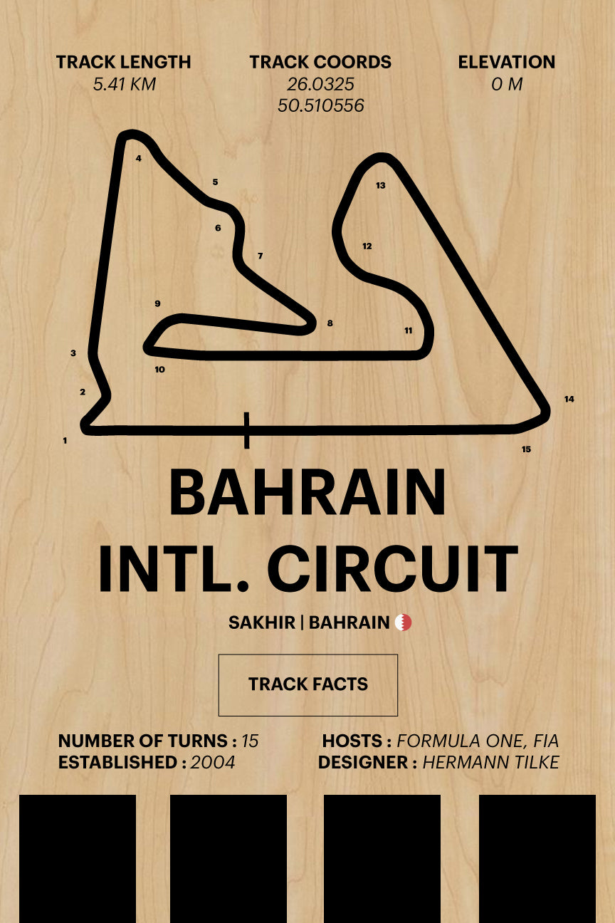 Bahrain International Circuit - Corsa Series - Wood