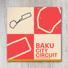 Load image into Gallery viewer, Baku City Circuit - Garagista Series
