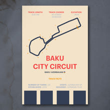 Load image into Gallery viewer, Baku City Circuit - Corsa Series
