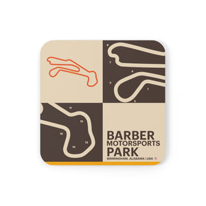 Barber Motorsports Park - Cork Back Coaster