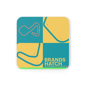Brands Hatch - Cork Back Coaster