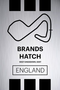 Brands Hatch - Pista Series - Raw Metal