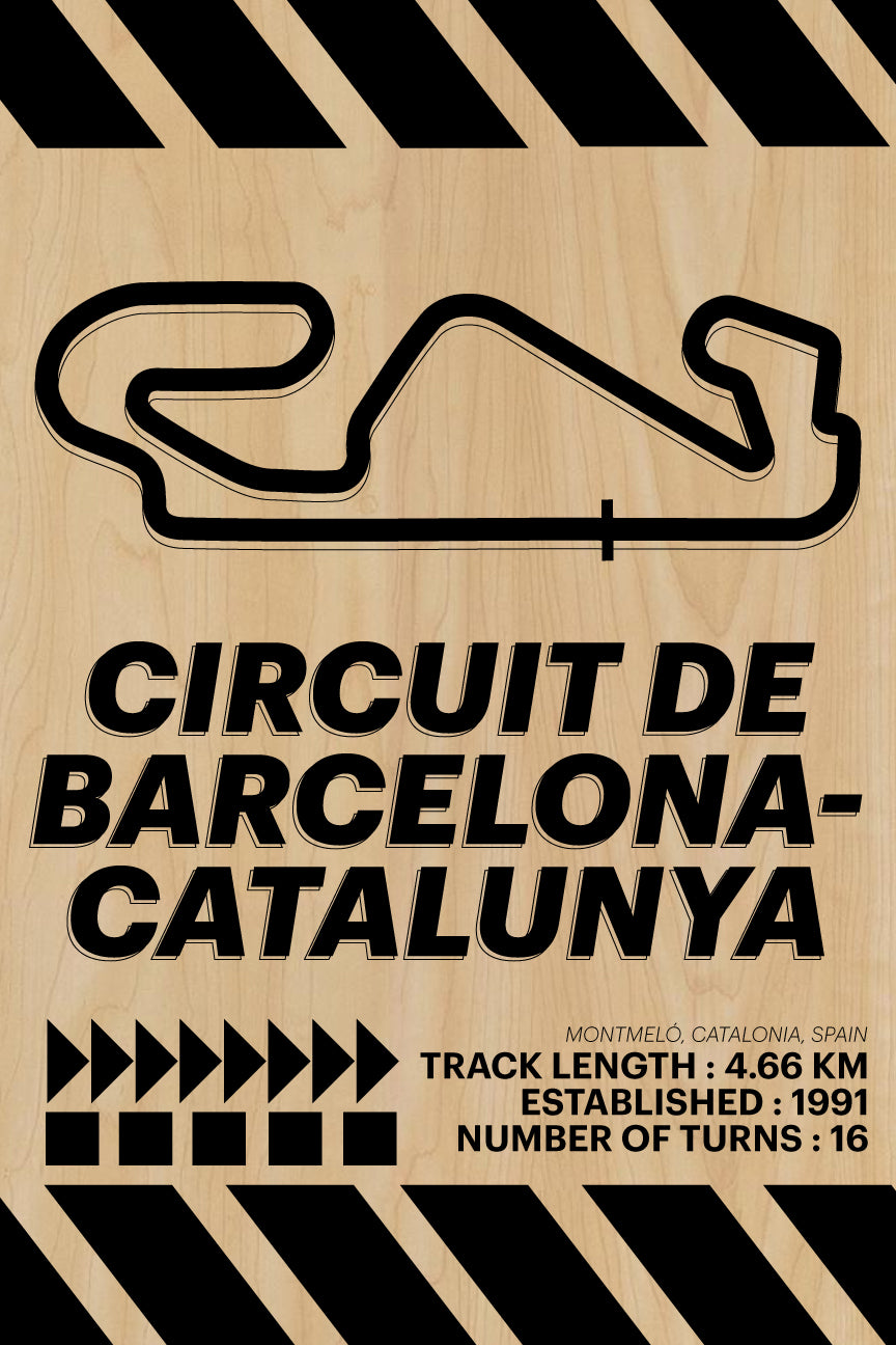 Circuit de Barcelona-Catalunya - Campione Series - Wood