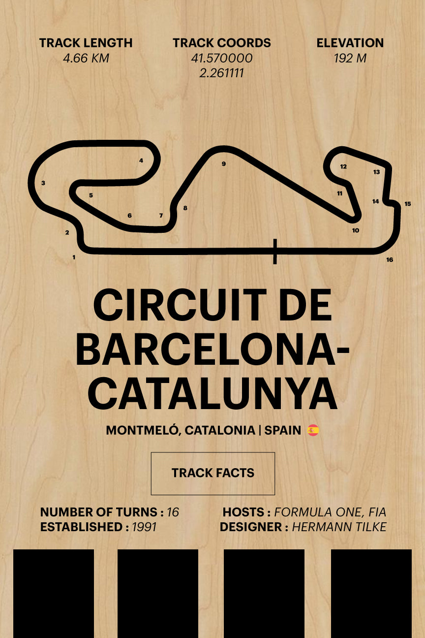 Circuit de Barcelona-Catalunya - Corsa Series - Wood