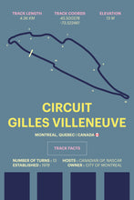 Load image into Gallery viewer, Circuit Gilles Villeneuve - Corsa Series
