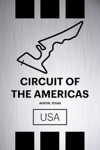 Circuit of the Americas - Pista Series - Raw Metal