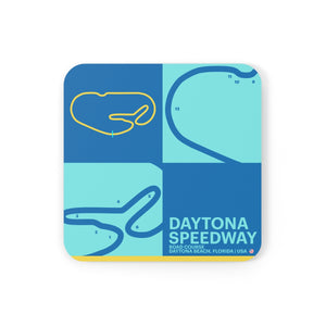 Daytona Speedway - Cork Back Coaster
