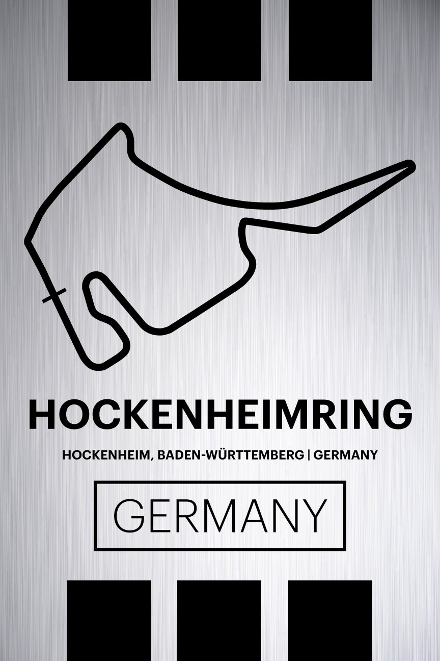 Hockenheimring - Pista Series - Raw Metal