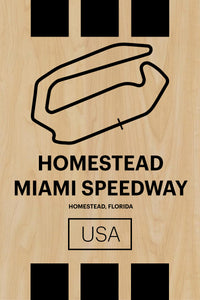 Homestead Miami Speedway - Pista Series - Wood