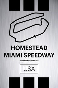 Homestead Miami Speedway - Pista Series - Raw Metal