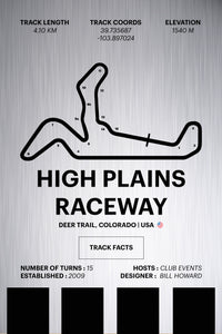 High Plains Raceway - Corsa Series - Raw Metal