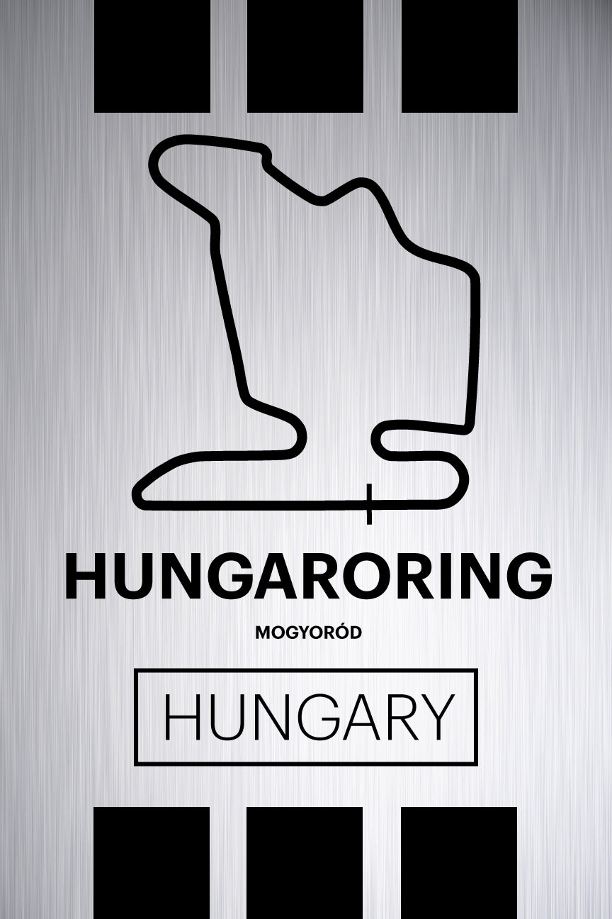 Hungaroring - Pista Series - Raw Metal