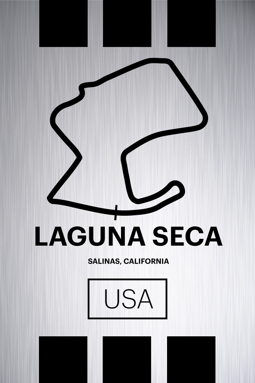 Laguna Seca - Pista Series - Raw Metal