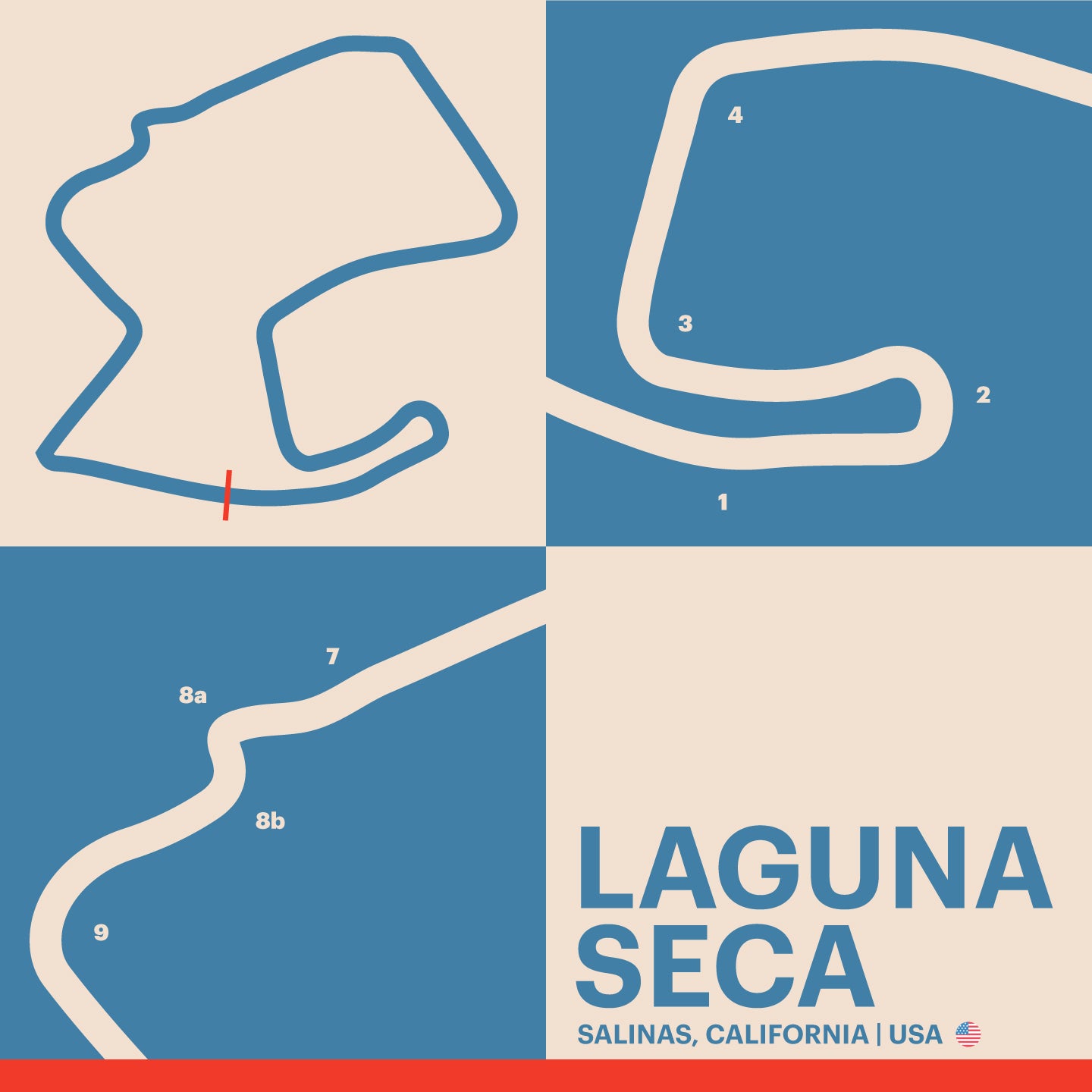 Laguna Seca - Garagista Series