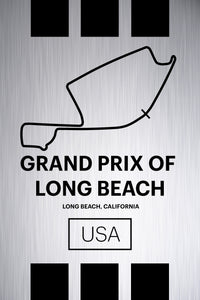 Grand Prix of Long Beach - Pista Series - Raw Metal