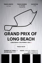Load image into Gallery viewer, Grand Prix of Long Beach - Corsa Series - Raw Metal
