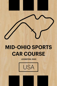 Mid-Ohio - Pista Series - Wood