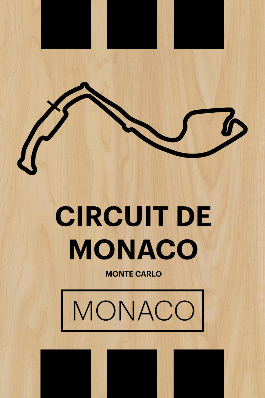 Monaco - Pista Series - Wood