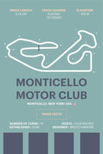 Load image into Gallery viewer, Monticello Motor Club - Corsa Series
