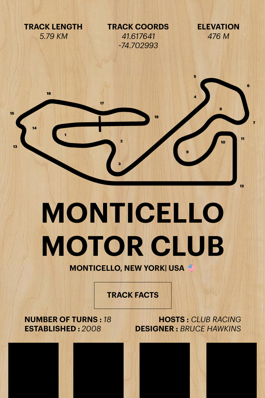 Monticello Motor Club - Corsa Series - Wood
