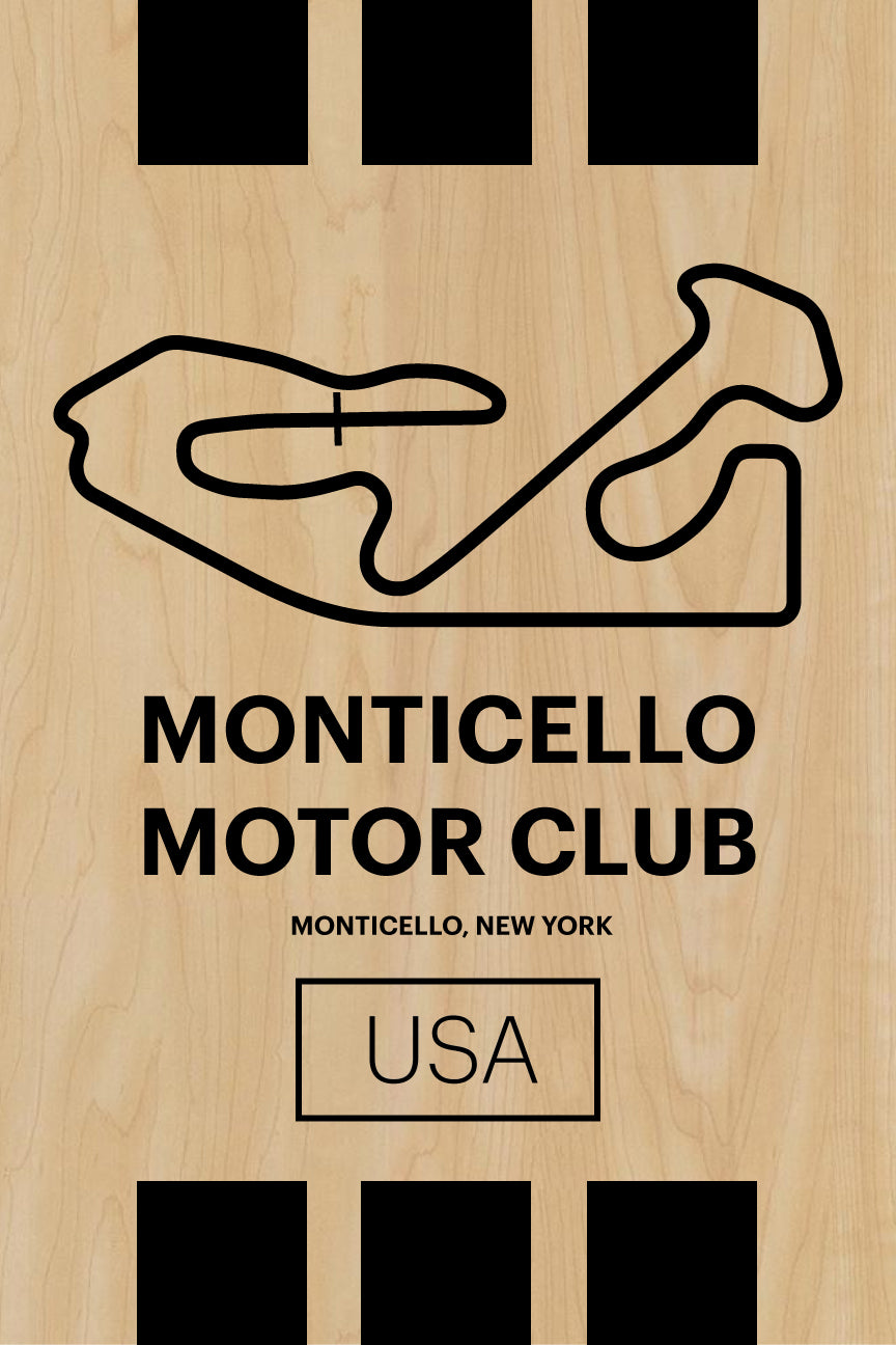 Monticello Motor Club - Pista Series - Wood