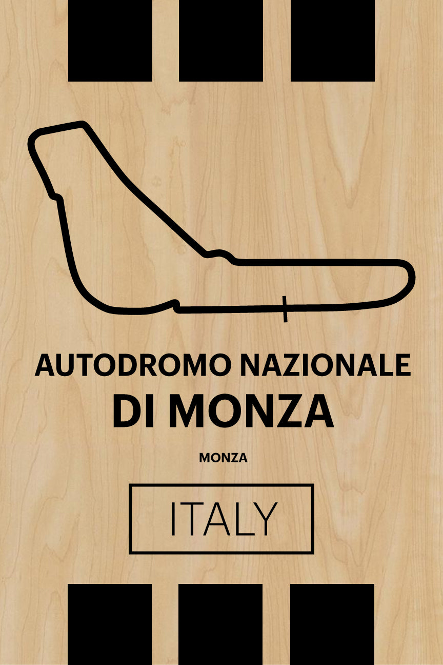 Monza - Pista Series - Wood