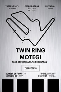 Twin Ring Motegi - Corsa Series - Raw Metal