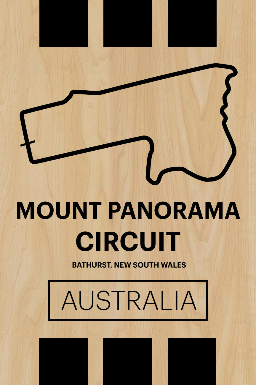 Mount Panorama Circuit - Pista Series - Wood