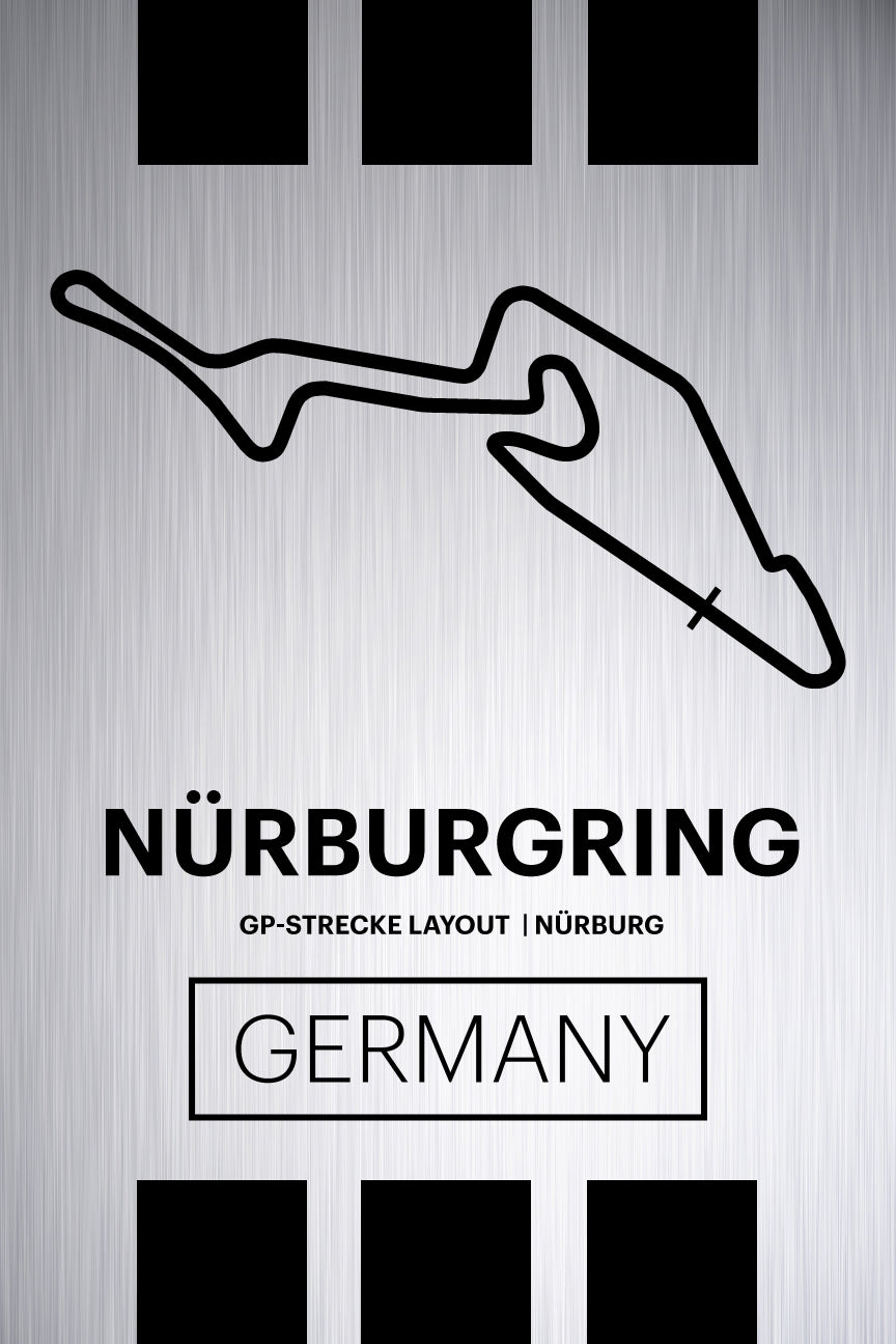 Nurburgring GP-Strecke - Pista Series - Raw Metal
