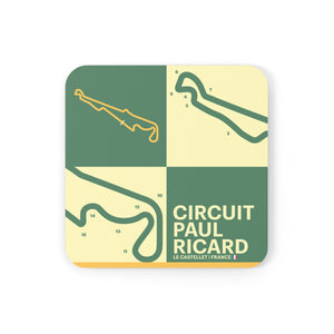 Paul Ricard - Cork Back Coaster