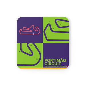 Portimao Circuit - Cork Back Coaster