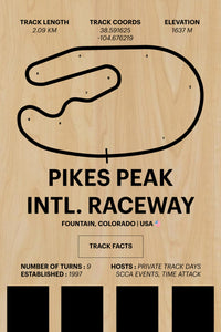 Pikes Peak International Raceway - Corsa Series - Wood