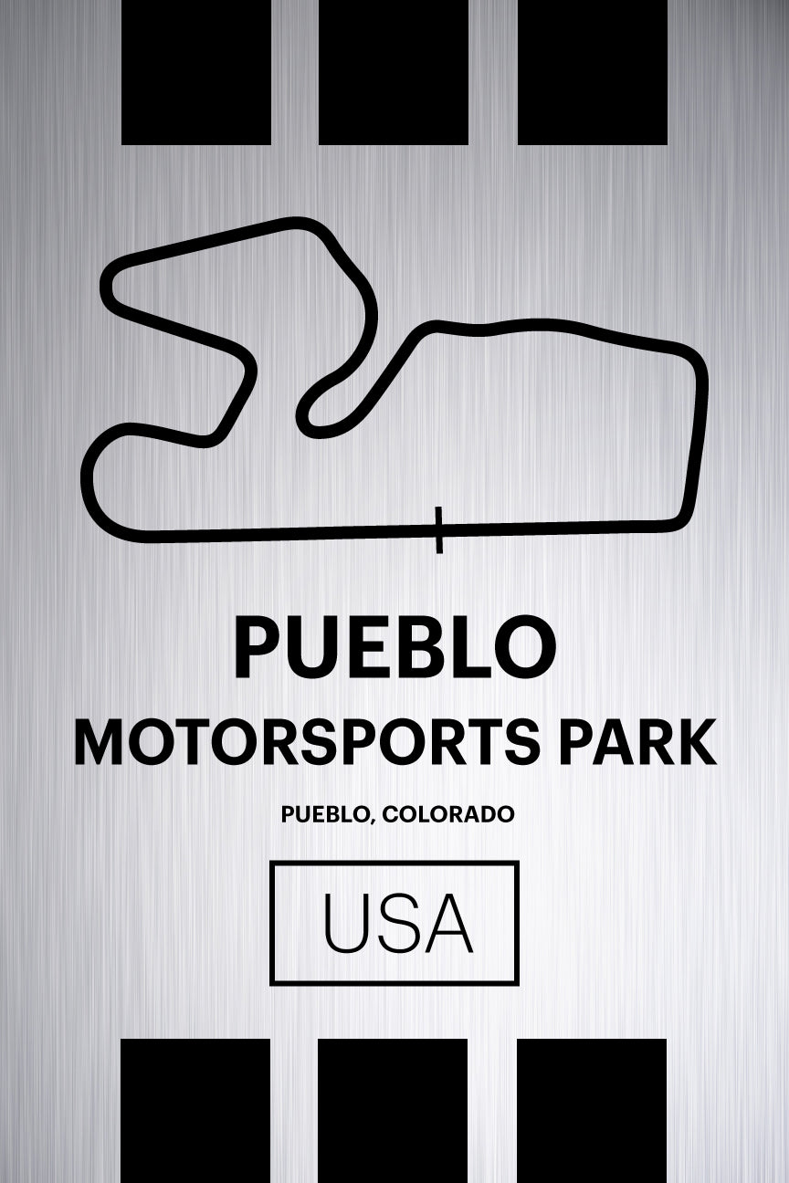 Pueblo Motorsports Park - Pista Series - Raw Metal