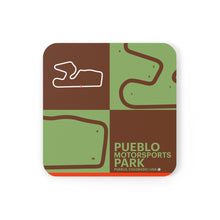 Load image into Gallery viewer, Pueblo Motorsports Park - Cork Back Coaster
