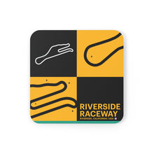 Load image into Gallery viewer, Riverside Raceway - Cork Back Coaster
