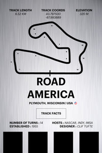 Road America - Corsa Series - Raw Metal