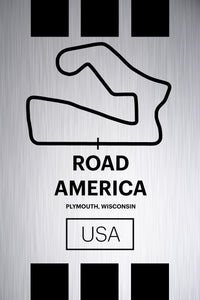 Road America - Pista Series - Raw Metal
