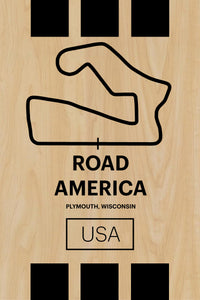 Road America - Pista Series - Wood