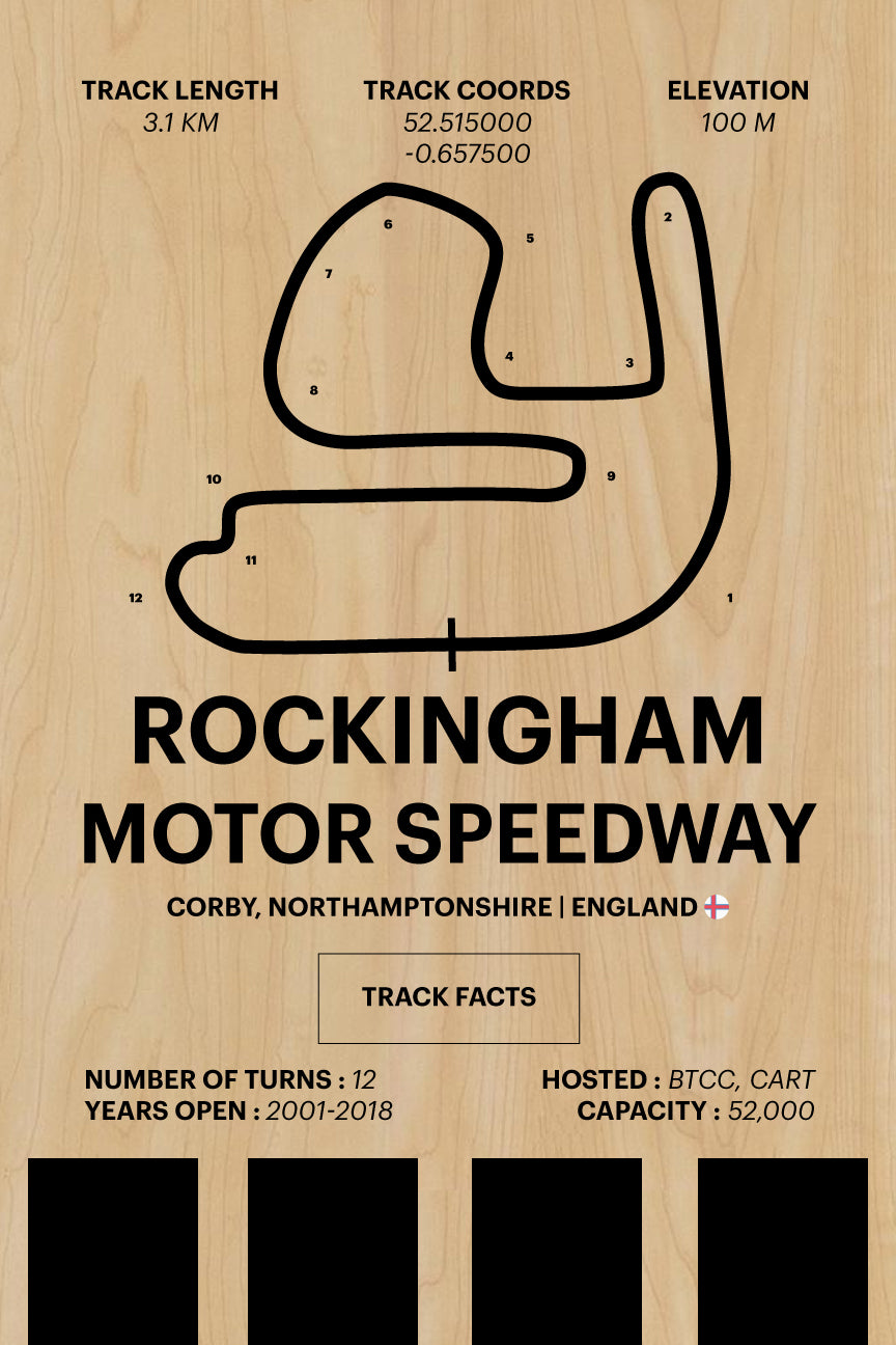 Rockingham Motor Speedway - Corsa Series - Wood