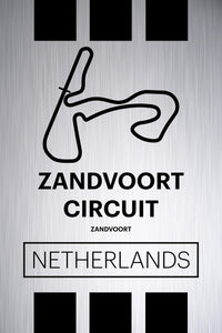 Circuit Zandvoort - Pista Series - Raw Metal