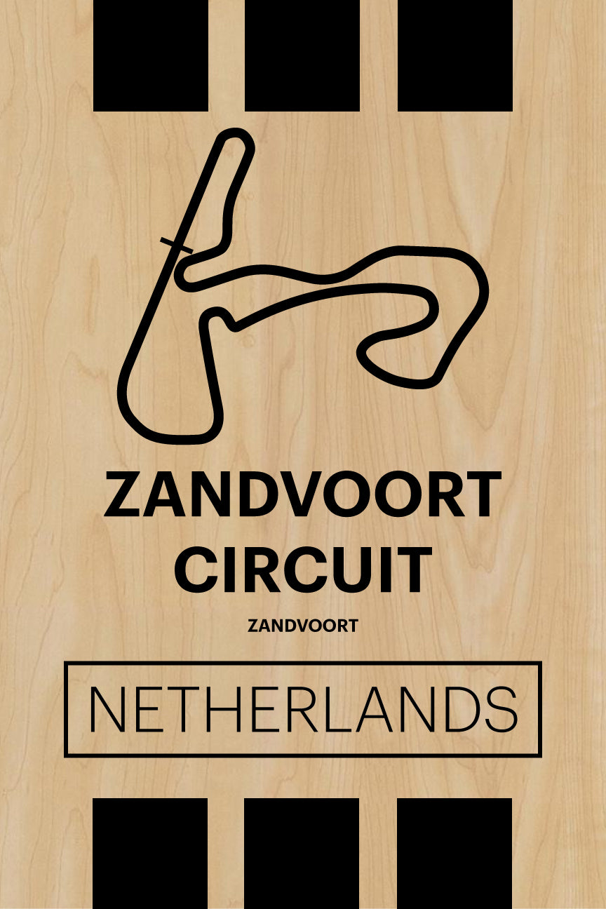 Circuit Zandvoort - Pista Series - Wood