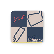 Load image into Gallery viewer, Sochi Autodrom - Cork Back Coaster
