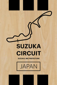 Suzuka Circuit - Pista Series - Wood