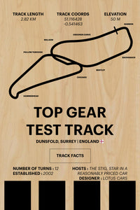 Top Gear Test Track - Corsa Series - Wood