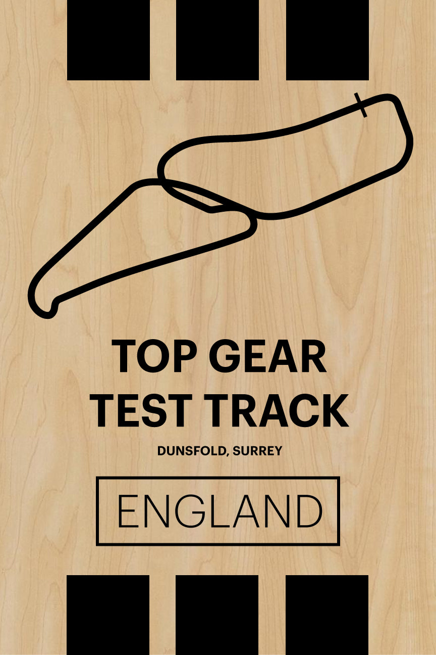 Top Gear Test Track - Pista Series - Wood